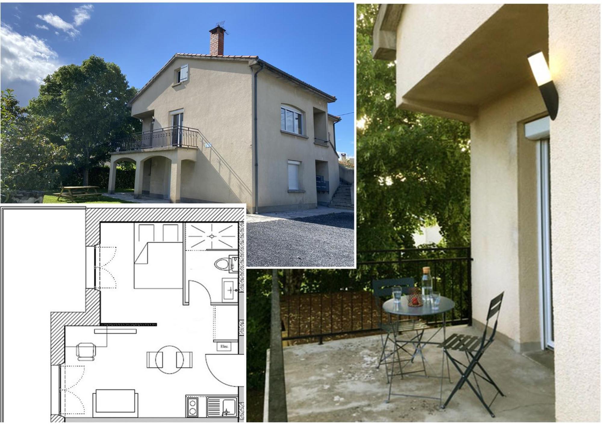 Au 3 Rue Manhes Apartment Albi Bagian luar foto